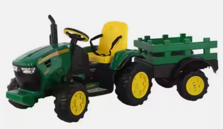 Tractor with wagon